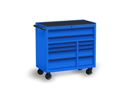 Rwraps Hyper Gloss Blue Tool Cabinet Wrap