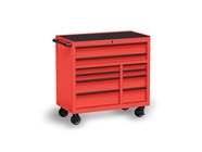 Rwraps Hyper Gloss Red Tool Cabinet Wrap