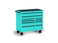 Rwraps Hyper Gloss Turquoise Tool Cabinet Wrap