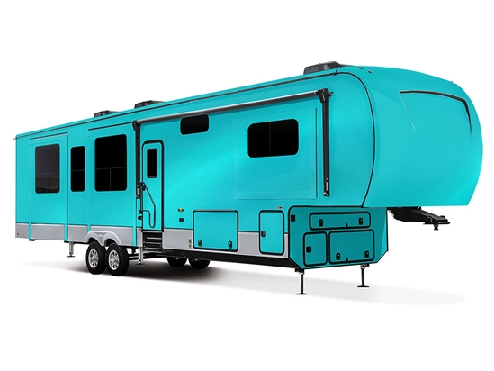 3M 1080 Gloss Atomic Teal Do-It-Yourself 5th Wheel Travel Trailer Wraps
