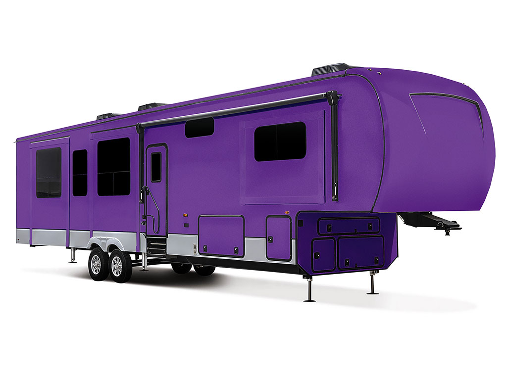 3M 1080 Gloss Plum Explosion Do-It-Yourself 5th Wheel Travel Trailer Wraps