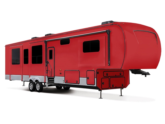 3M 2080 Gloss Hot Rod Red Do-It-Yourself 5th Wheel Travel Trailer Wraps