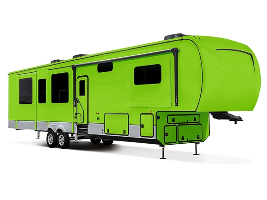 3M 2080 Gloss Light Green Do-It-Yourself 5th Wheel Travel Trailer Wraps