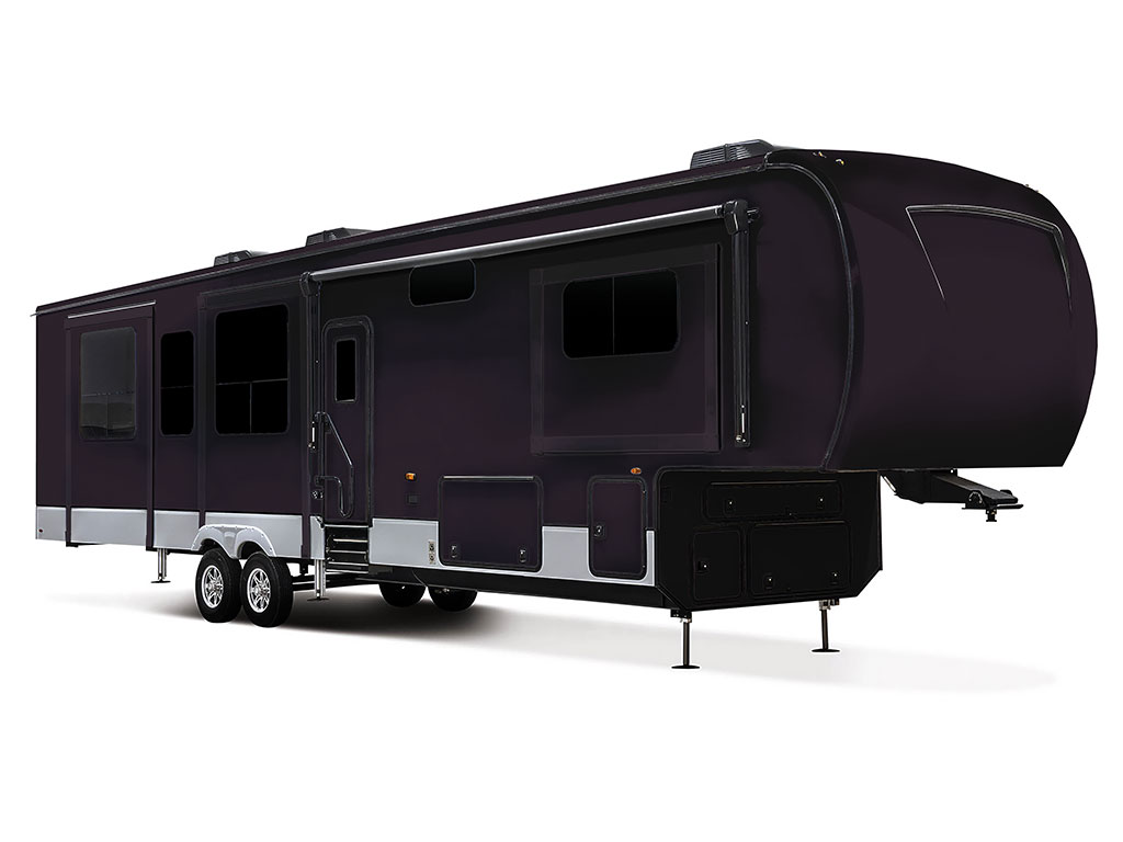 3M 2080 Gloss Black Metallic Do-It-Yourself 5th Wheel Travel Trailer Wraps