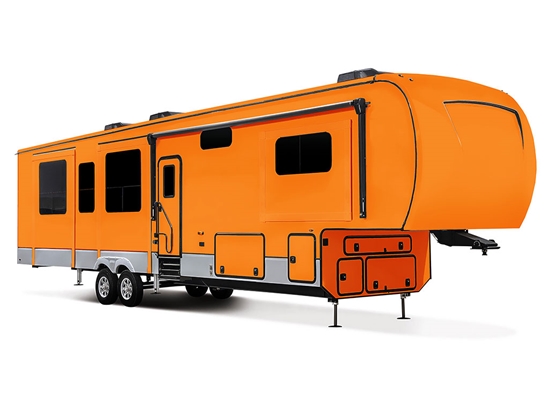 3M 2080 Gloss Deep Orange Do-It-Yourself 5th Wheel Travel Trailer Wraps