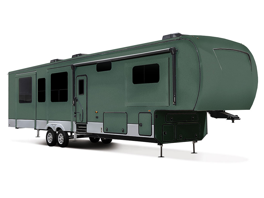 3M 2080 Matte Pine Green Metallic Do-It-Yourself 5th Wheel Travel Trailer Wraps