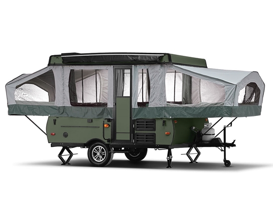 3M 2080 Matte Military Green DIY Truck Camper Wraps