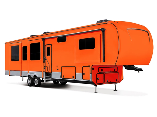 3M 1080 Satin Neon Fluorescent Orange Truck Camper Vinyl Wraps