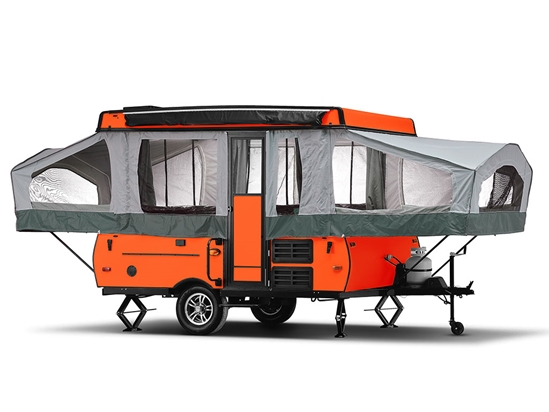 3M 1080 Satin Neon Fluorescent Orange DIY Truck Camper Wraps