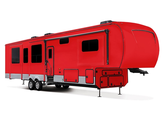 Avery Dennison SW900 Gloss Red Do-It-Yourself 5th Wheel Travel Trailer Wraps