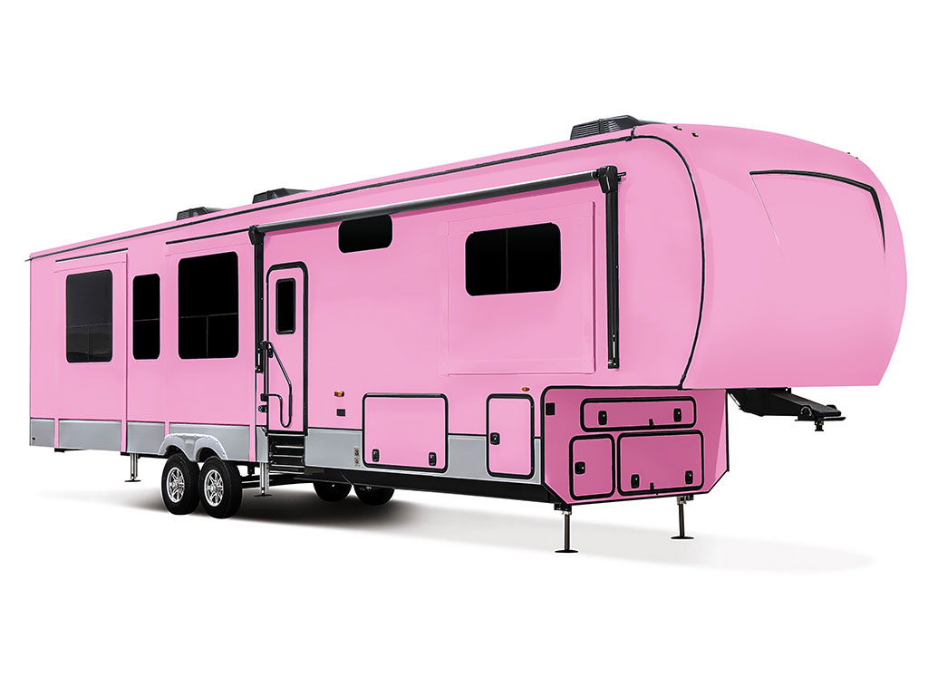 Avery Dennison SW900 Satin Bubblegum Pink Do-It-Yourself 5th Wheel Travel Trailer Wraps