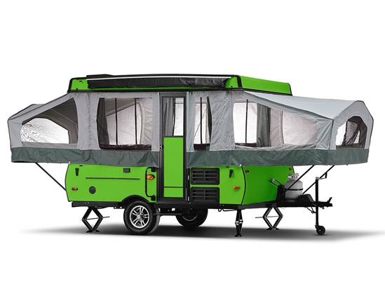 Avery Dennison SW900 Gloss Grass Green Pop-Up Camper