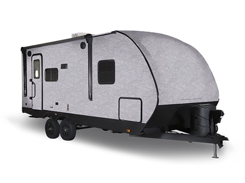 ORACAL® 975 Premium Textured Cast Film Cocoon Silver Gray Travel Trailer Wraps (Discontinued)