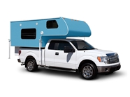 Rwraps 3D Carbon Fiber Blue (Sky) Truck Camper Wraps