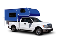 Rwraps 4D Carbon Fiber Blue Truck Camper Wraps