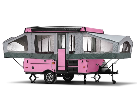 Rwraps 4D Carbon Fiber Pink DIY Truck Camper Wraps