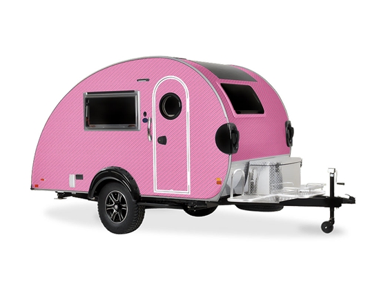 Rwraps 4D Carbon Fiber Pink Do-It-Yourself Truck Camper Wraps