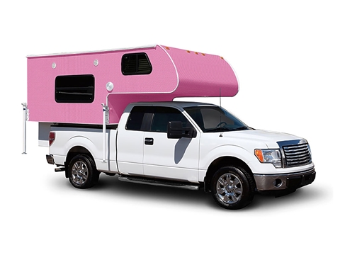 Rwraps™ 4D Carbon Fiber Pink Truck Camper Wraps