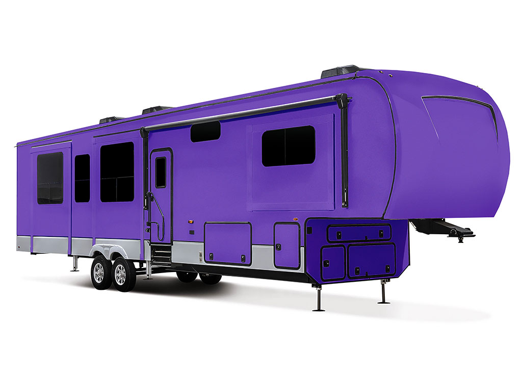 Rwraps Gloss Metallic Dark Purple Do-It-Yourself 5th Wheel Travel Trailer Wraps