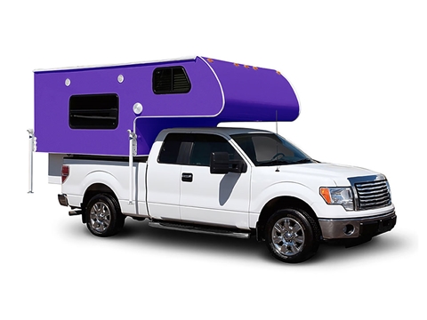 Rwraps™ Gloss Metallic Dark Purple Truck Camper Wraps