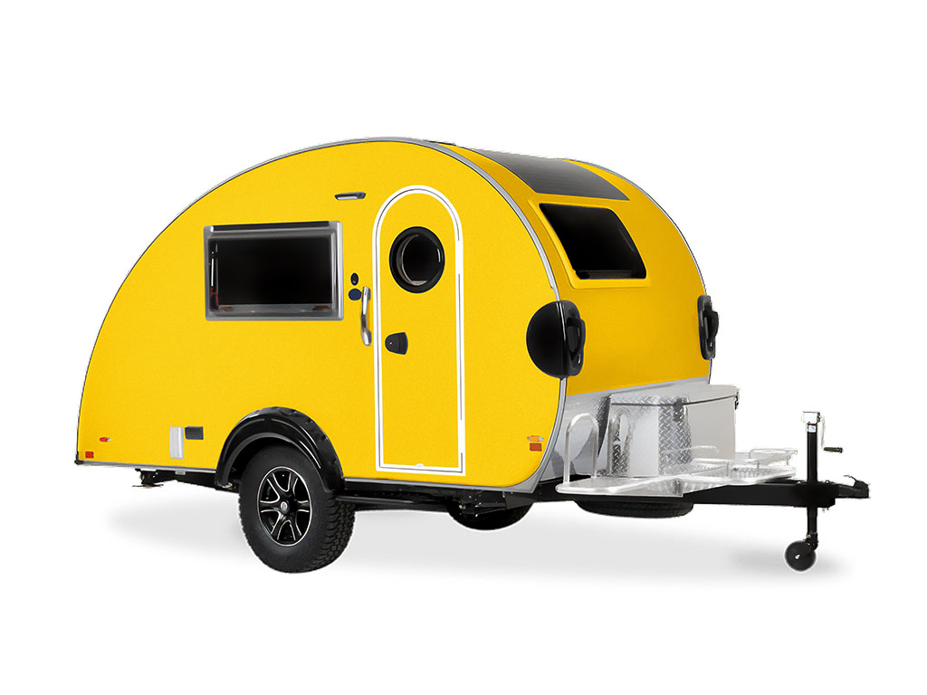 Rwraps Gloss Metallic Yellow Do-It-Yourself Truck Camper Wraps