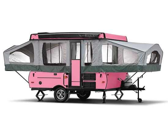 Rwraps Gloss Pink Pop-Up Camper