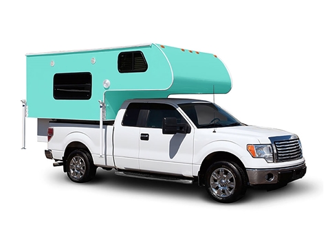 Rwraps™ Gloss Turquoise Truck Camper Wraps