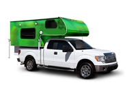 Rwraps Holographic Chrome Green Neochrome Truck Camper Wraps