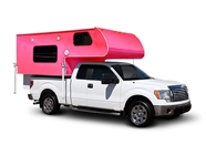 Rwraps Matte Chrome Pink Rose Truck Camper Wraps