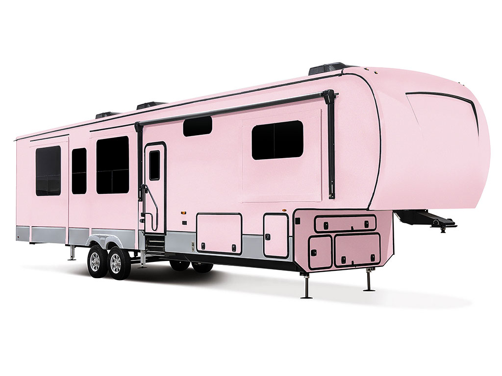 Rwraps Satin Metallic Sakura Pink Do-It-Yourself 5th Wheel Travel Trailer Wraps