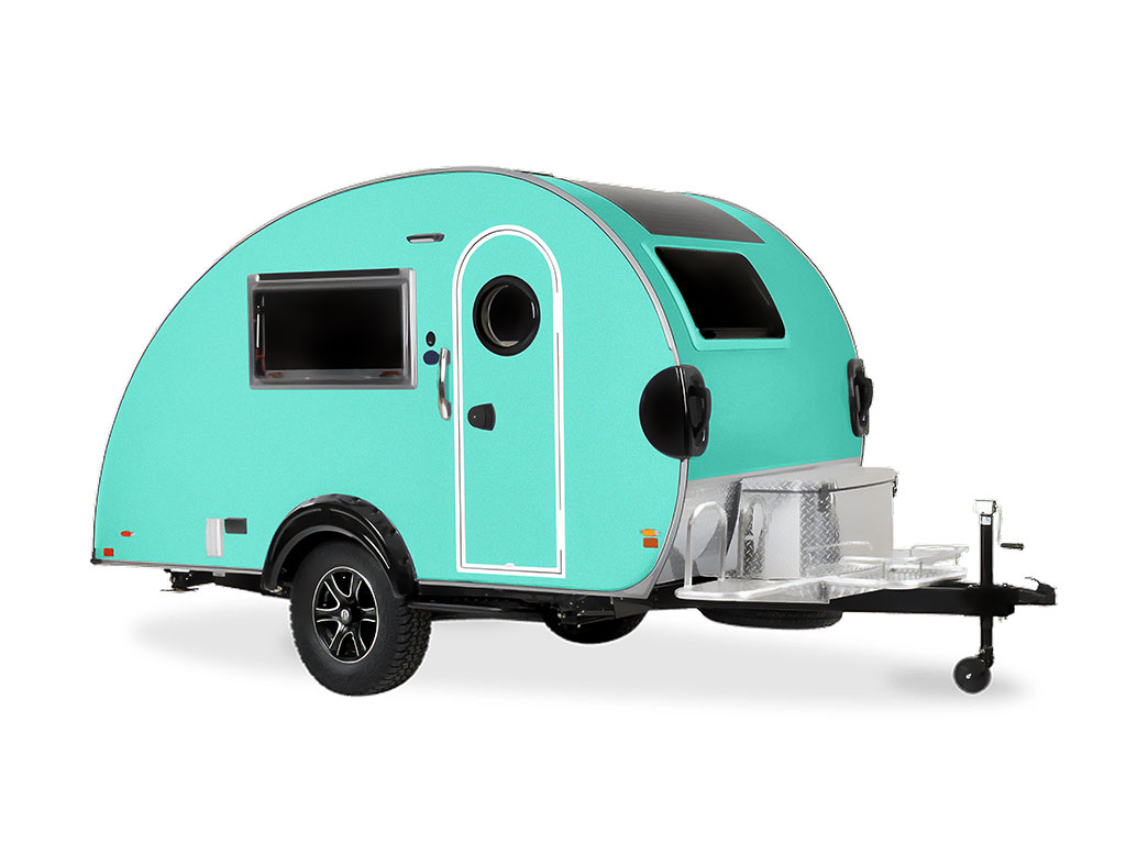Rwraps Satin Metallic Turquoise Do-It-Yourself Truck Camper Wraps