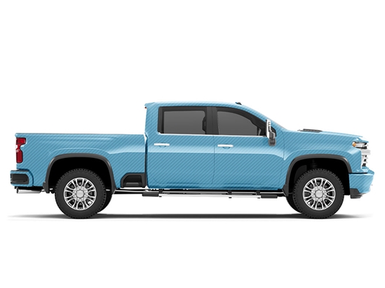 Rwraps 3D Carbon Fiber Blue (Sky) Do-It-Yourself Truck Wraps