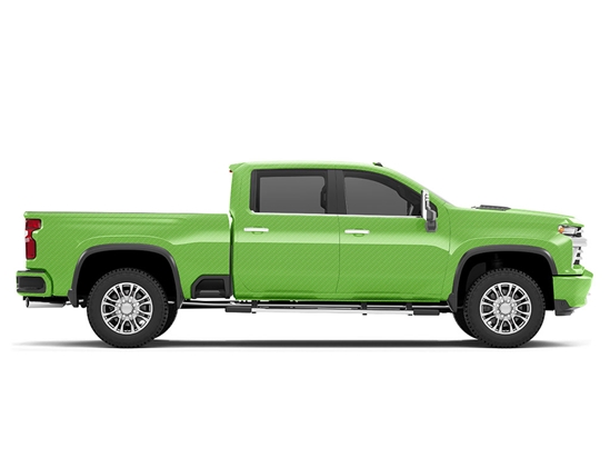 Rwraps 4D Carbon Fiber Green Do-It-Yourself Truck Wraps