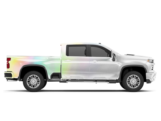 Rwraps Holographic Chrome Silver Neochrome (Matte) Do-It-Yourself Truck Wraps