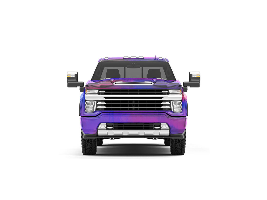 Rwraps Holographic Chrome Purple Neochrome DIY Truck Wraps
