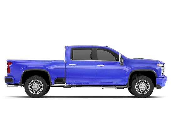 Rwraps Matte Chrome Blue Do-It-Yourself Truck Wraps