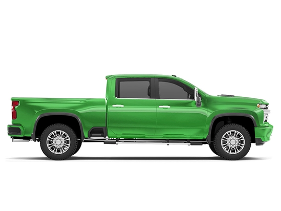 Rwraps Matte Chrome Green Do-It-Yourself Truck Wraps