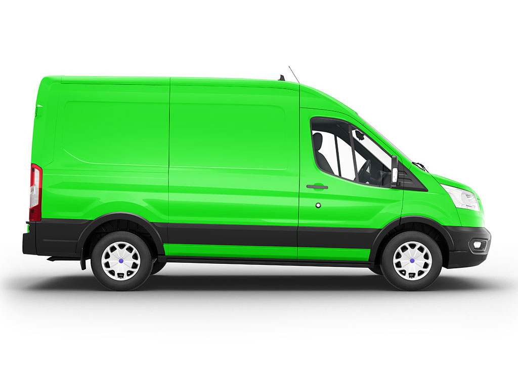 3M 1080 Satin Neon Fluorescent Green Do-It-Yourself Van Wraps