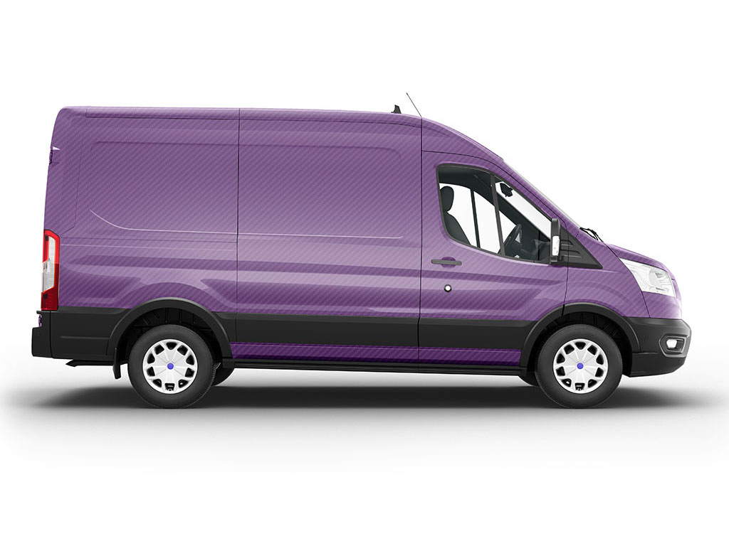 Rwraps 3D Carbon Fiber Purple Do-It-Yourself Van Wraps