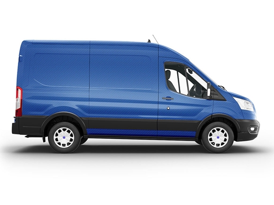 Rwraps 4D Carbon Fiber Blue Do-It-Yourself Van Wraps