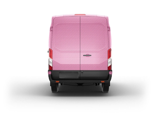 Rwraps 4D Carbon Fiber Pink Van Vinyl Wraps