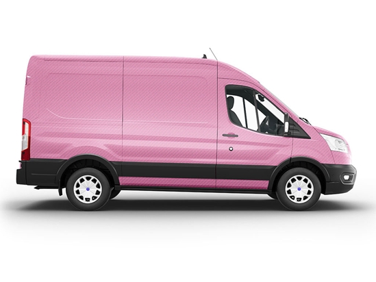 Rwraps 4D Carbon Fiber Pink Do-It-Yourself Van Wraps