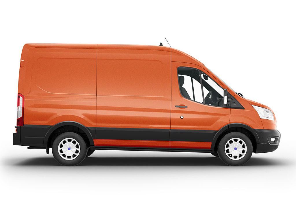 Rwraps Gloss Metallic Fire Orange Do-It-Yourself Van Wraps