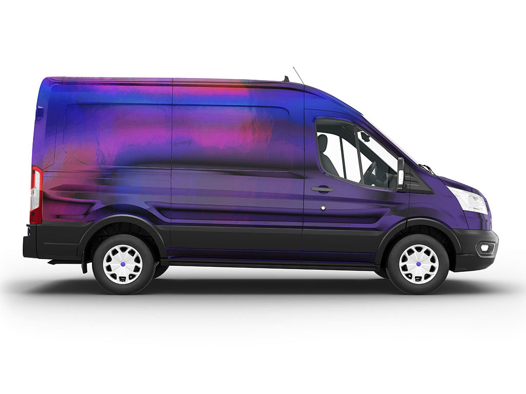 Rwraps Holographic Chrome Purple Neochrome Do-It-Yourself Van Wraps