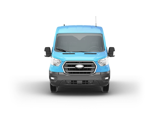 Rwraps Matte Chrome Light Blue DIY Van Wraps