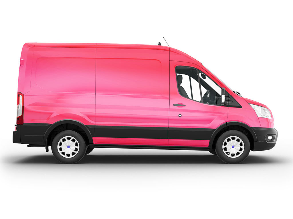 Rwraps Matte Chrome Pink Rose Do-It-Yourself Van Wraps