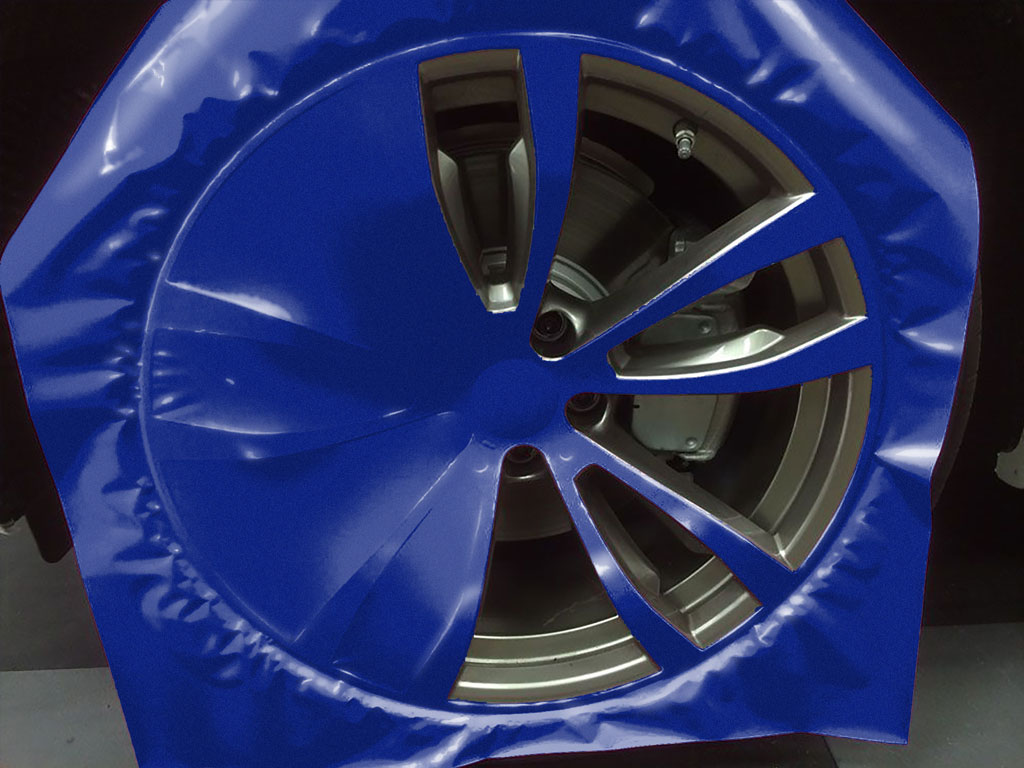 3M™ 1080 Gloss Cosmic Blue Custom Wheel Installation Process
