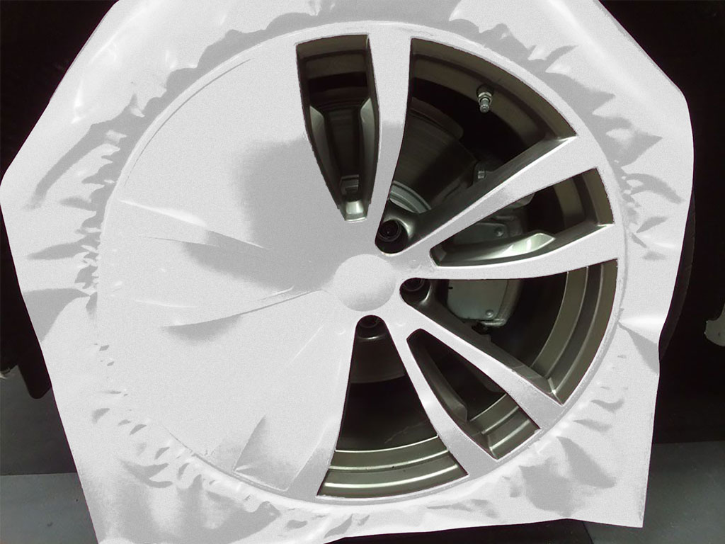3M™ 1080 Gloss White Aluminum Custom Wheel Installation Process