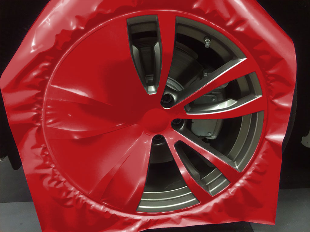 3M™ 2080 Gloss Hot Rod Red Custom Wheel Installation Process