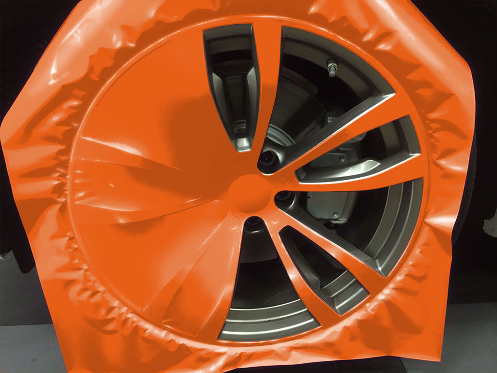 3M™ 2080 Gloss Burnt Orange Custom Wheel Installation Process